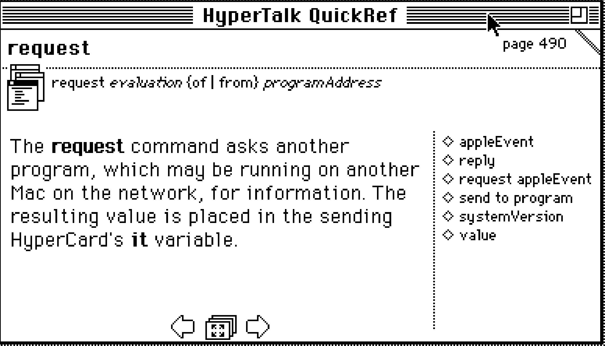 hypercard req